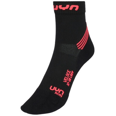 UYN RUN VELOCE Women's Socks Black/Pink 0